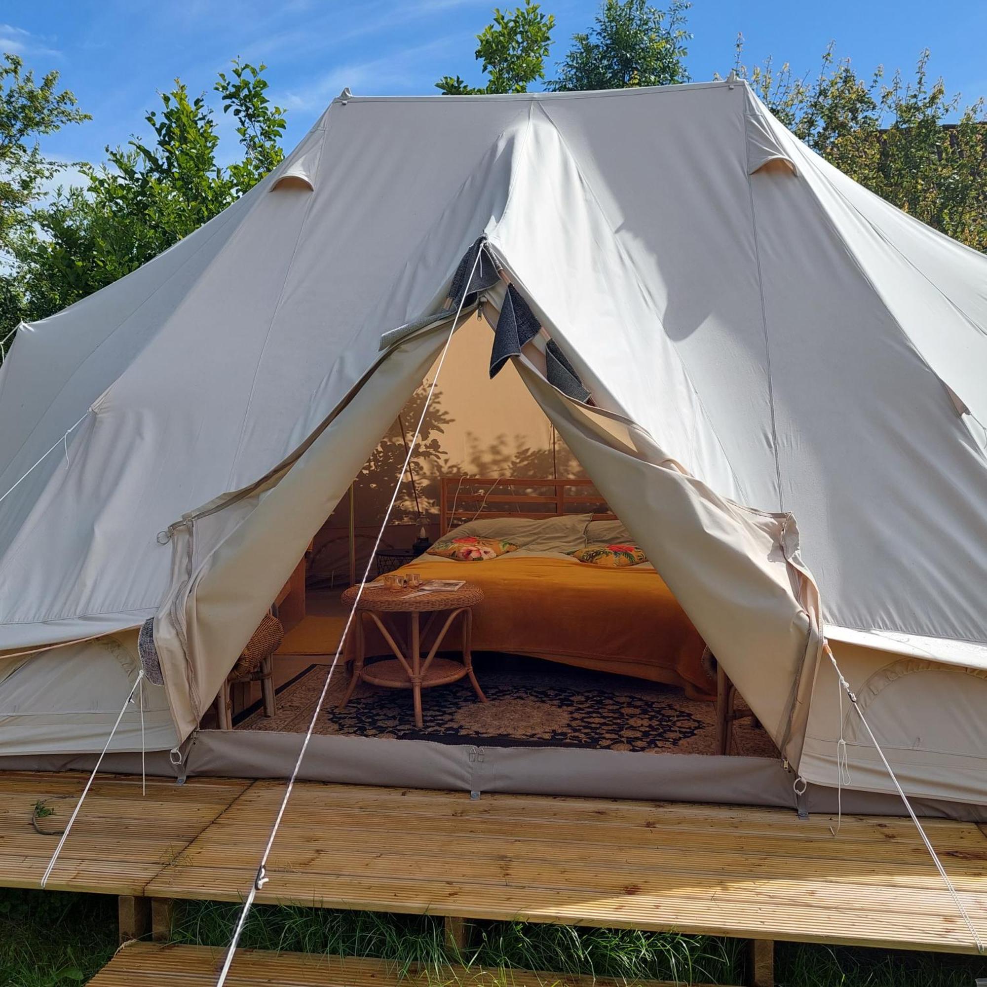 Bell Tent Glamping Essenhof Aagtekerke Exterior photo